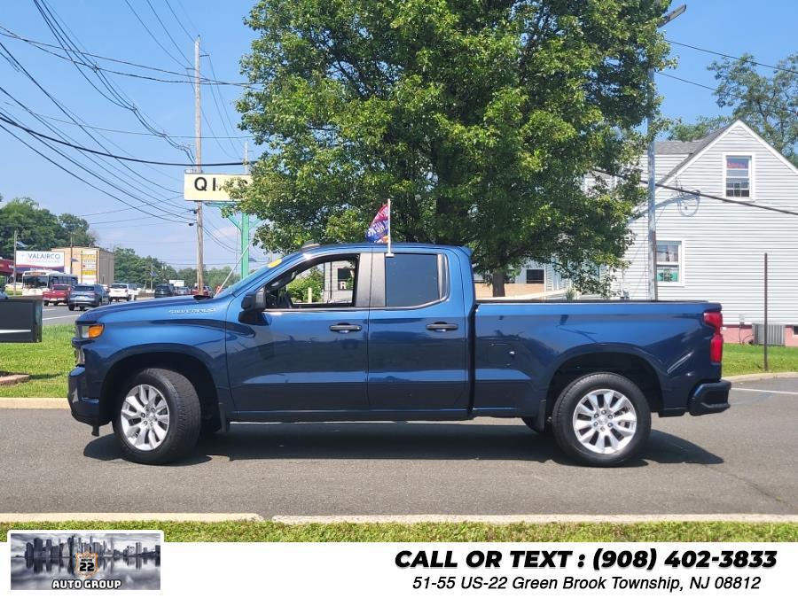 2021 Chevrolet Silverado 1500 2WD Double Cab 147" Custom, available for sale in Green Brook Township, New Jersey | Route 22 Auto Group. Green Brook Township, New Jersey 2021 Chevrolet Silverado 1500 2WD Double Cab 147" Custom, available for sale in Green Brook Township, New Jersey | Route 22 Auto Group. Green Brook Township, New Jersey