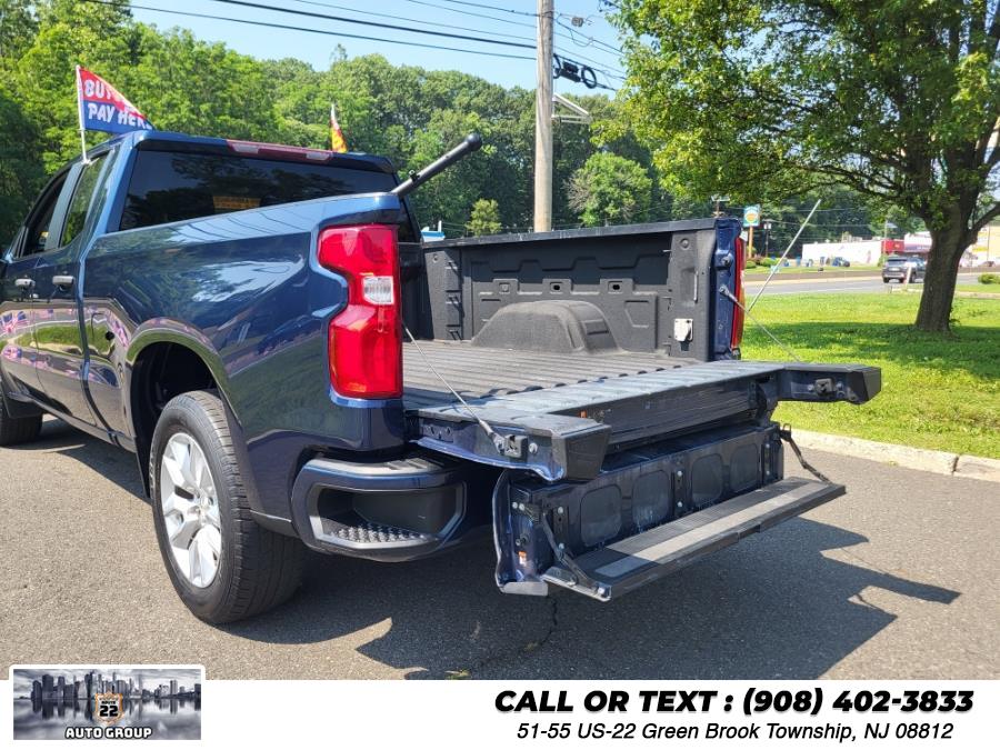 2021 Chevrolet Silverado 1500 2WD Double Cab 147" Custom, available for sale in Green Brook Township, New Jersey | Route 22 Auto Group. Green Brook Township, New Jersey 2021 Chevrolet Silverado 1500 2WD Double Cab 147" Custom, available for sale in Green Brook Township, New Jersey | Route 22 Auto Group. Green Brook Township, New Jersey