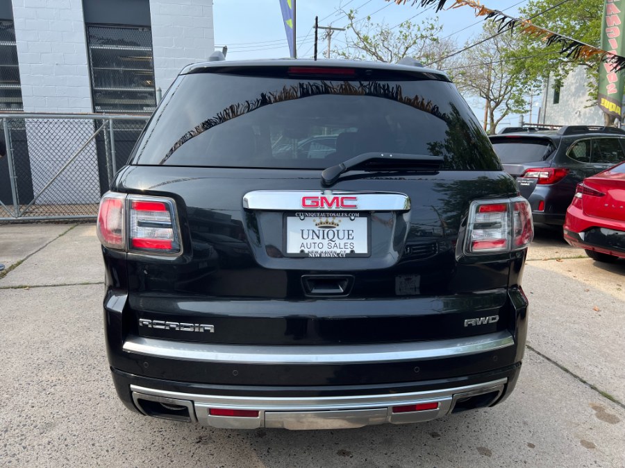 2014 GMC Acadia AWD 4dr Denali, available for sale in New Haven, Connecticut | Unique Auto Sales LLC. New Haven, Connecticut 2014 GMC Acadia AWD 4dr Denali, available for sale in New Haven, Connecticut | Unique Auto Sales LLC. New Haven, Connecticut