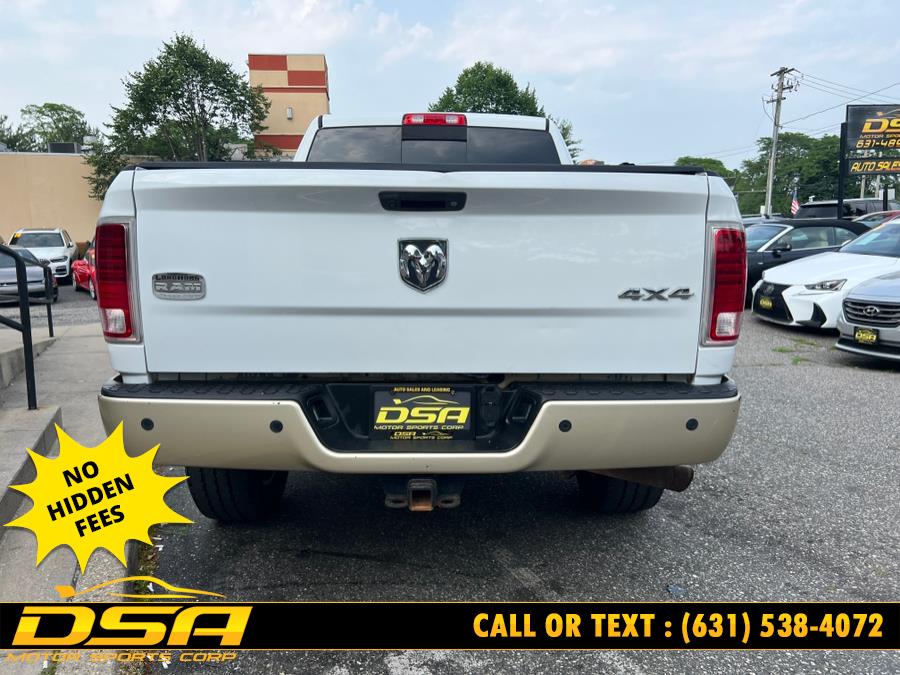 2015 Ram 3500 4WD Mega Cab 160.5" Longhorn, available for sale in Commack, New York | DSA Motor Sports Corp. Commack, New York 2015 Ram 3500 4WD Mega Cab 160.5" Longhorn, available for sale in Commack, New York | DSA Motor Sports Corp. Commack, New York