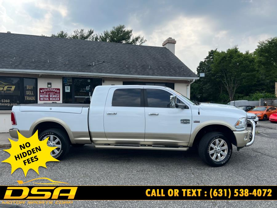 2015 Ram 3500 4WD Mega Cab 160.5" Longhorn, available for sale in Commack, New York | DSA Motor Sports Corp. Commack, New York 2015 Ram 3500 4WD Mega Cab 160.5" Longhorn, available for sale in Commack, New York | DSA Motor Sports Corp. Commack, New York