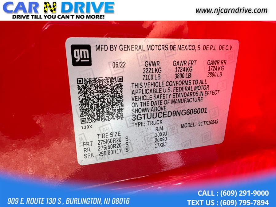 2022 GMC Sierra 1500 4WD Crew Cab Short Box Elevation with 3SB, available for sale in Burlington, New Jersey | Car N Drive. Burlington, New Jersey 2022 GMC Sierra 1500 4WD Crew Cab Short Box Elevation with 3SB, available for sale in Burlington, New Jersey | Car N Drive. Burlington, New Jersey