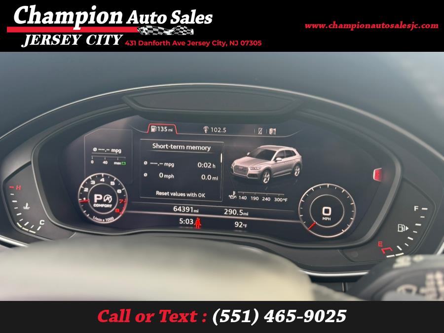 2020 Audi Q5 Premium Plus 45 TFSI quattro, available for sale in Jersey City, New Jersey | Champion Auto Sales. Jersey City, New Jersey 2020 Audi Q5 Premium Plus 45 TFSI quattro, available for sale in Jersey City, New Jersey | Champion Auto Sales. Jersey City, New Jersey