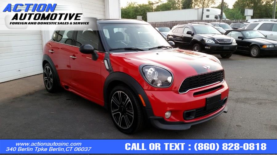 2014 MINI Cooper Countryman ALL4 4dr S, available for sale in Berlin, Connecticut | Action Automotive. Berlin, Connecticut 2014 MINI Cooper Countryman ALL4 4dr S, available for sale in Berlin, Connecticut | Action Automotive. Berlin, Connecticut