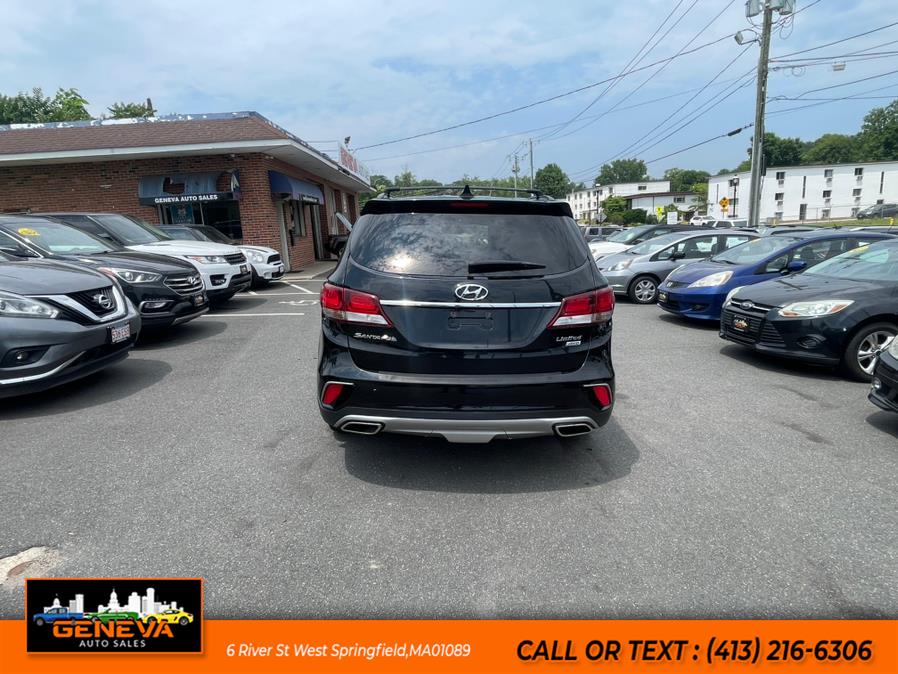 2017 Hyundai Santa Fe Limited 3.3L Auto AWD, available for sale in West Springfield, Massachusetts | Geneva Auto Sales LLC. West Springfield, Massachusetts 2017 Hyundai Santa Fe Limited 3.3L Auto AWD, available for sale in West Springfield, Massachusetts | Geneva Auto Sales LLC. West Springfield, Massachusetts
