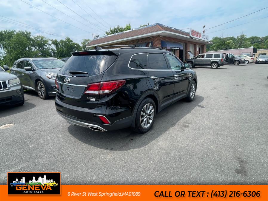 2017 Hyundai Santa Fe Limited 3.3L Auto AWD, available for sale in West Springfield, Massachusetts | Geneva Auto Sales LLC. West Springfield, Massachusetts 2017 Hyundai Santa Fe Limited 3.3L Auto AWD, available for sale in West Springfield, Massachusetts | Geneva Auto Sales LLC. West Springfield, Massachusetts