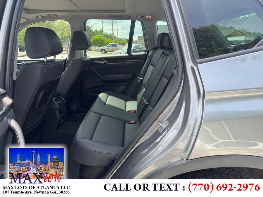 2017 BMW X3 xDrive28i Sports Activity Vehicle, available for sale in Newnan, Georgia | Max Lots of Atlanta LLC. Newnan, Georgia 2017 BMW X3 xDrive28i Sports Activity Vehicle, available for sale in Newnan, Georgia | Max Lots of Atlanta LLC. Newnan, Georgia