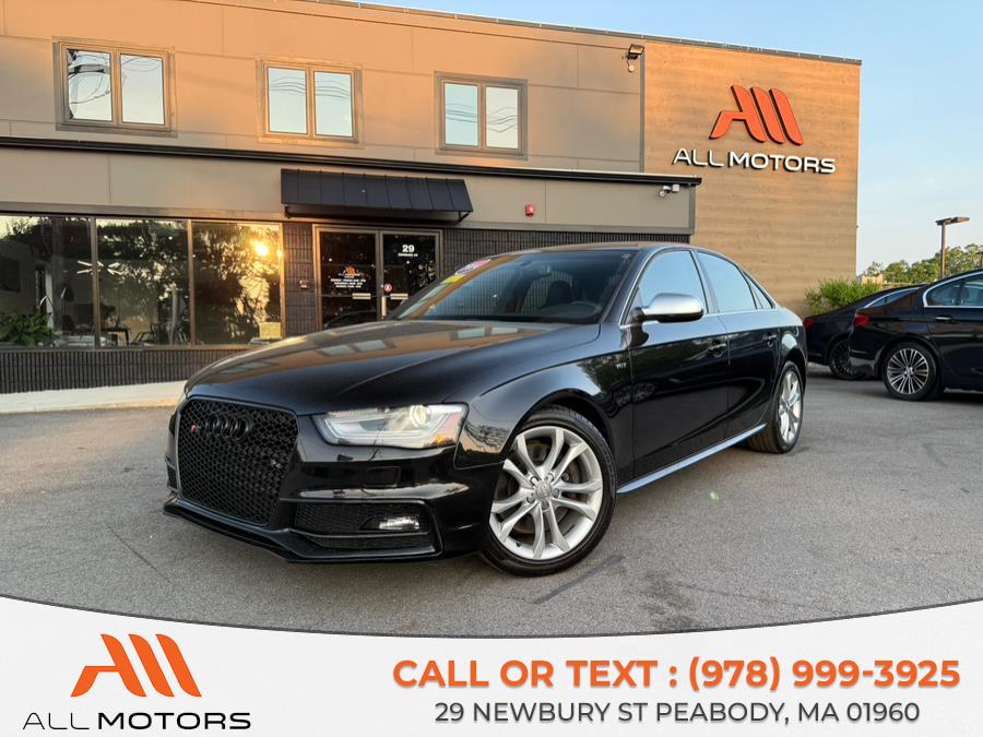 2015 Audi S4 4dr Sdn S Tronic Premium Plus, available for sale in Peabody, Massachusetts | All Motors. Peabody, Massachusetts 2015 Audi S4 4dr Sdn S Tronic Premium Plus, available for sale in Peabody, Massachusetts | All Motors. Peabody, Massachusetts