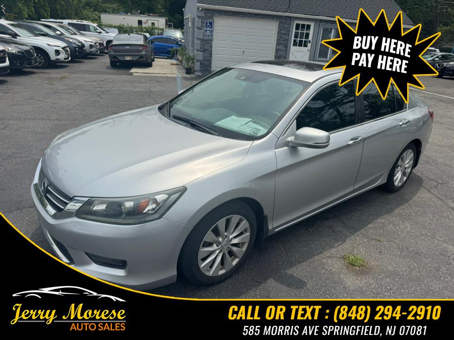 2014 Honda Accord Sedan 4dr I4 CVT EX-L w/Navi, available for sale in Springfield, New Jersey | Jerry Morese Auto Sales. Springfield, New Jersey 2014 Honda Accord Sedan 4dr I4 CVT EX-L w/Navi, available for sale in Springfield, New Jersey | Jerry Morese Auto Sales. Springfield, New Jersey