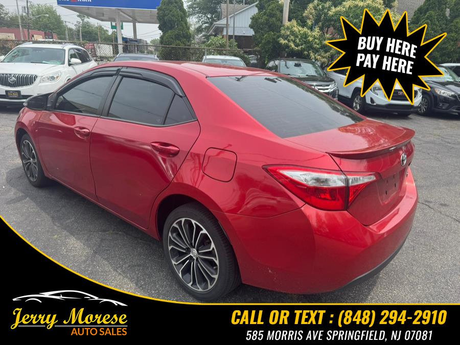 2014 Toyota Corolla 4dr Sdn CVT S Premium (Natl), available for sale in Springfield, New Jersey | Jerry Morese Auto Sales. Springfield, New Jersey 2014 Toyota Corolla 4dr Sdn CVT S Premium (Natl), available for sale in Springfield, New Jersey | Jerry Morese Auto Sales. Springfield, New Jersey