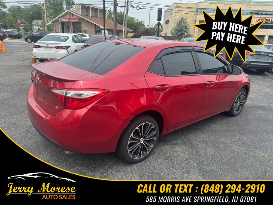 2014 Toyota Corolla 4dr Sdn CVT S Premium (Natl), available for sale in Springfield, New Jersey | Jerry Morese Auto Sales. Springfield, New Jersey 2014 Toyota Corolla 4dr Sdn CVT S Premium (Natl), available for sale in Springfield, New Jersey | Jerry Morese Auto Sales. Springfield, New Jersey