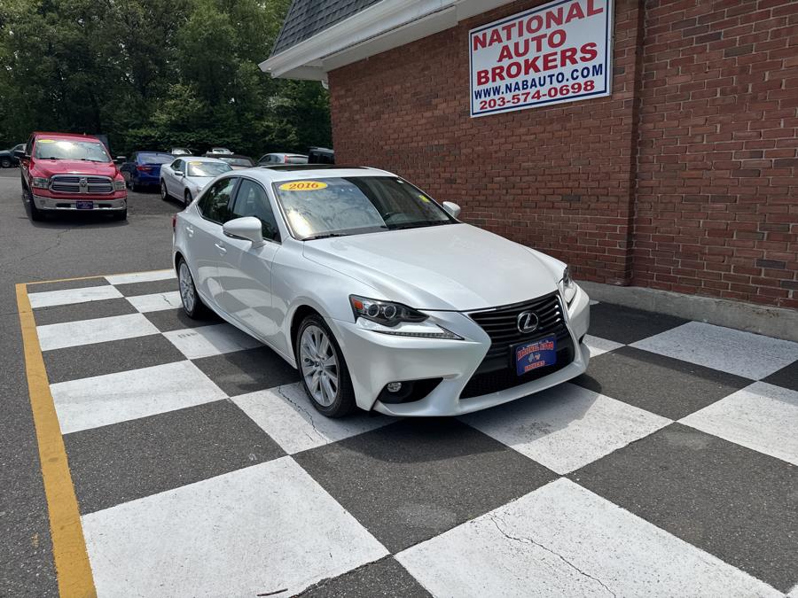 Used 2016 Lexus IS 300 in Waterbury, Connecticut | National Auto Brokers, Inc.. Waterbury, Connecticut