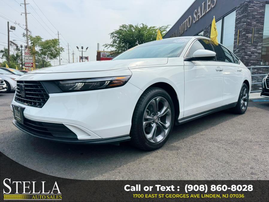 2023 Honda Accord Sedan EX CVT, available for sale in Linden, New Jersey | Stella Auto Sales. Linden, New Jersey 2023 Honda Accord Sedan EX CVT, available for sale in Linden, New Jersey | Stella Auto Sales. Linden, New Jersey