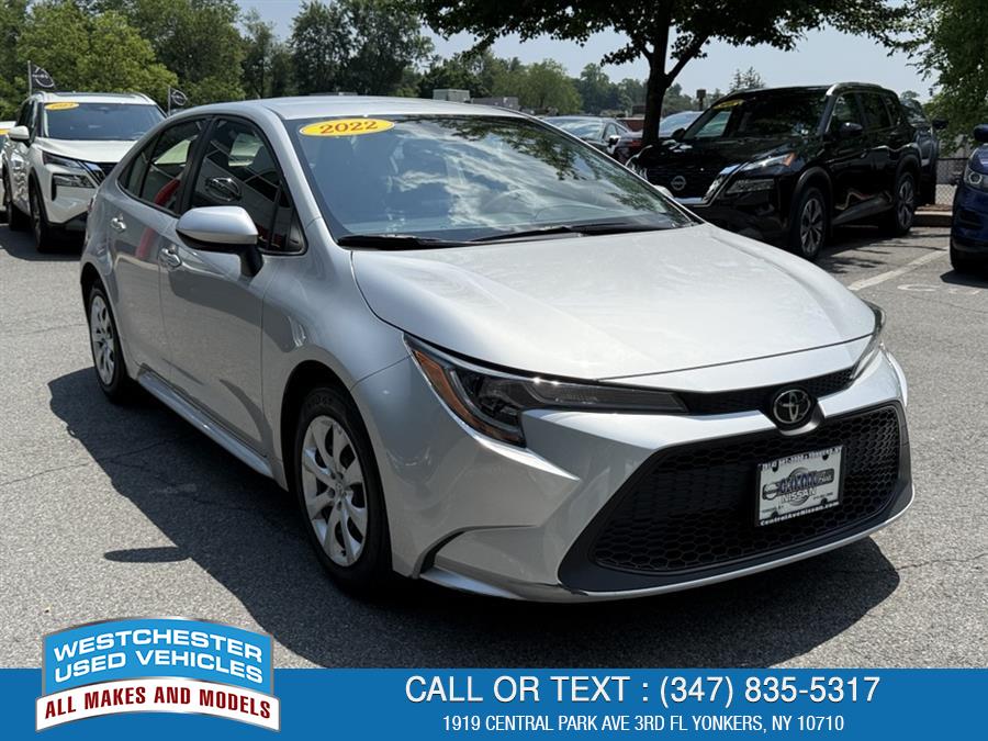 2022 Toyota Corolla LE, available for sale in Yonkers, New York | Apex Westchester Used Vehicles. Yonkers, New York 2022 Toyota Corolla LE, available for sale in Yonkers, New York | Apex Westchester Used Vehicles. Yonkers, New York