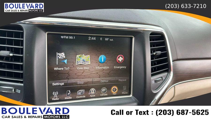 2015 Jeep Grand Cherokee Overland Sport Utility 4D, available for sale in New Haven, Connecticut | Boulevard Motors LLC. New Haven, Connecticut 2015 Jeep Grand Cherokee Overland Sport Utility 4D, available for sale in New Haven, Connecticut | Boulevard Motors LLC. New Haven, Connecticut