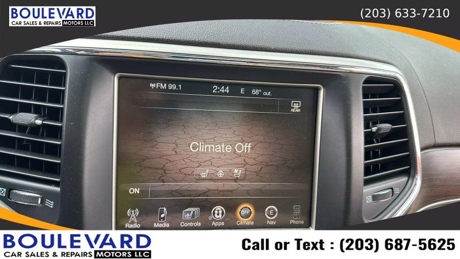 2015 Jeep Grand Cherokee Overland Sport Utility 4D, available for sale in New Haven, Connecticut | Boulevard Motors LLC. New Haven, Connecticut 2015 Jeep Grand Cherokee Overland Sport Utility 4D, available for sale in New Haven, Connecticut | Boulevard Motors LLC. New Haven, Connecticut