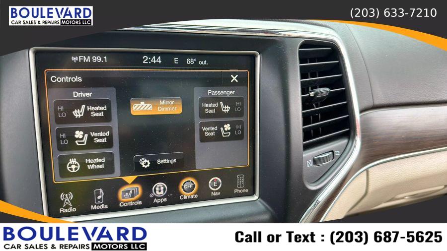 2015 Jeep Grand Cherokee Overland Sport Utility 4D, available for sale in New Haven, Connecticut | Boulevard Motors LLC. New Haven, Connecticut 2015 Jeep Grand Cherokee Overland Sport Utility 4D, available for sale in New Haven, Connecticut | Boulevard Motors LLC. New Haven, Connecticut