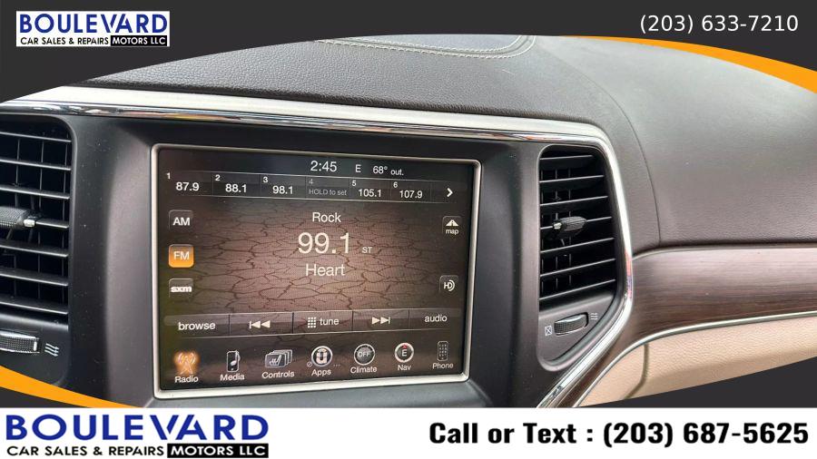 2015 Jeep Grand Cherokee Overland Sport Utility 4D, available for sale in New Haven, Connecticut | Boulevard Motors LLC. New Haven, Connecticut 2015 Jeep Grand Cherokee Overland Sport Utility 4D, available for sale in New Haven, Connecticut | Boulevard Motors LLC. New Haven, Connecticut