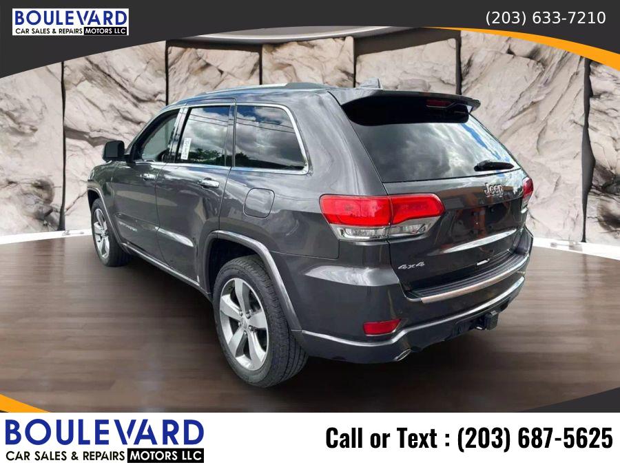 2015 Jeep Grand Cherokee Overland Sport Utility 4D, available for sale in New Haven, Connecticut | Boulevard Motors LLC. New Haven, Connecticut 2015 Jeep Grand Cherokee Overland Sport Utility 4D, available for sale in New Haven, Connecticut | Boulevard Motors LLC. New Haven, Connecticut