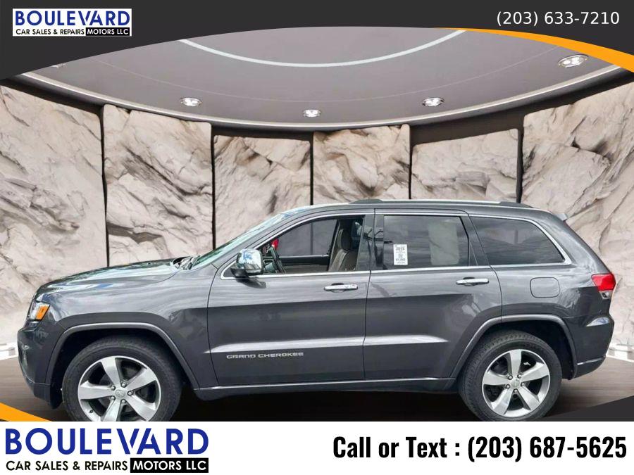 2015 Jeep Grand Cherokee Overland Sport Utility 4D, available for sale in New Haven, Connecticut | Boulevard Motors LLC. New Haven, Connecticut 2015 Jeep Grand Cherokee Overland Sport Utility 4D, available for sale in New Haven, Connecticut | Boulevard Motors LLC. New Haven, Connecticut