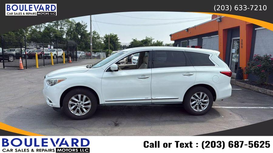 2013 Infiniti Jx JX35 Sport Utility 4D, available for sale in New Haven, Connecticut | Boulevard Motors LLC. New Haven, Connecticut 2013 Infiniti Jx JX35 Sport Utility 4D, available for sale in New Haven, Connecticut | Boulevard Motors LLC. New Haven, Connecticut