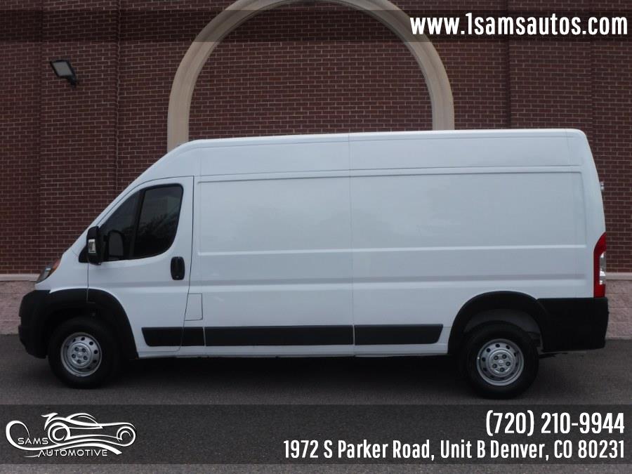2020 Ram ProMaster Cargo Van 2500 High Roof 159" WB, available for sale in Denver, Colorado | Sam's Automotive. Denver, Colorado 2020 Ram ProMaster Cargo Van 2500 High Roof 159" WB, available for sale in Denver, Colorado | Sam's Automotive. Denver, Colorado