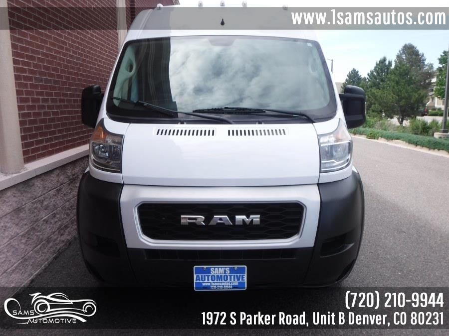 2020 Ram ProMaster Cargo Van 2500 High Roof 159" WB, available for sale in Denver, Colorado | Sam's Automotive. Denver, Colorado 2020 Ram ProMaster Cargo Van 2500 High Roof 159" WB, available for sale in Denver, Colorado | Sam's Automotive. Denver, Colorado