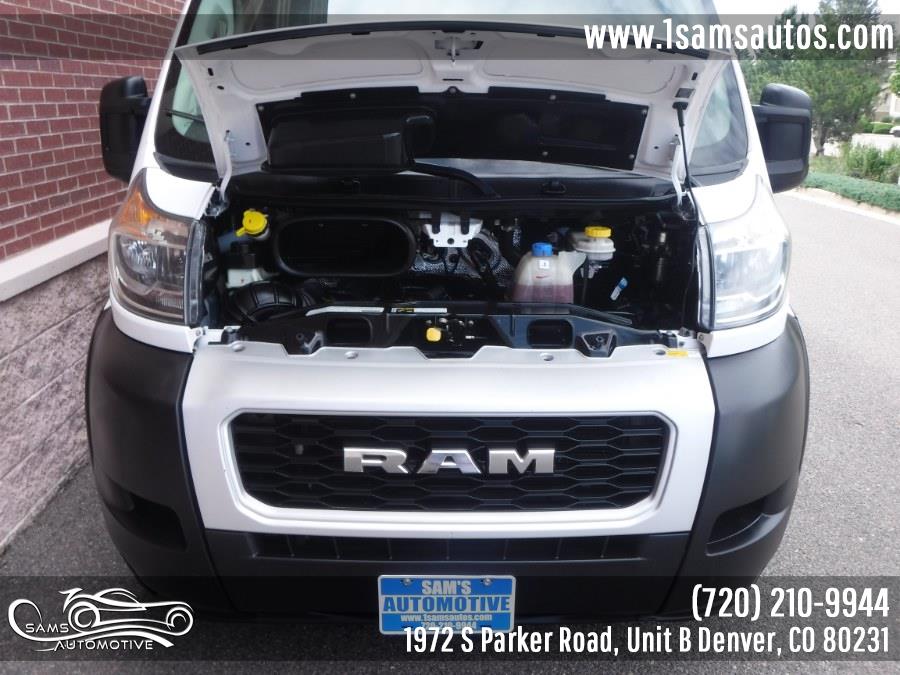 2020 Ram ProMaster Cargo Van 2500 High Roof 159" WB, available for sale in Denver, Colorado | Sam's Automotive. Denver, Colorado 2020 Ram ProMaster Cargo Van 2500 High Roof 159" WB, available for sale in Denver, Colorado | Sam's Automotive. Denver, Colorado