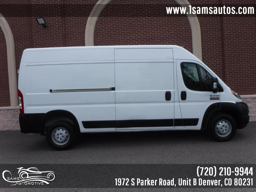 2020 Ram ProMaster Cargo Van 2500 High Roof 159" WB, available for sale in Denver, Colorado | Sam's Automotive. Denver, Colorado 2020 Ram ProMaster Cargo Van 2500 High Roof 159" WB, available for sale in Denver, Colorado | Sam's Automotive. Denver, Colorado