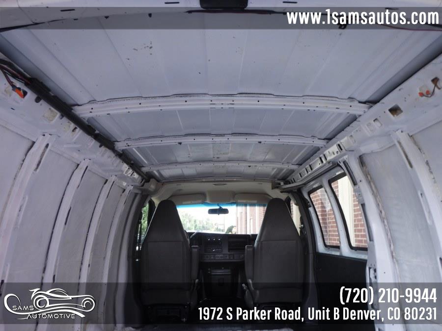 2020 GMC Savana Cargo Van RWD 2500 135", available for sale in Denver, Colorado | Sam's Automotive. Denver, Colorado 2020 GMC Savana Cargo Van RWD 2500 135", available for sale in Denver, Colorado | Sam's Automotive. Denver, Colorado