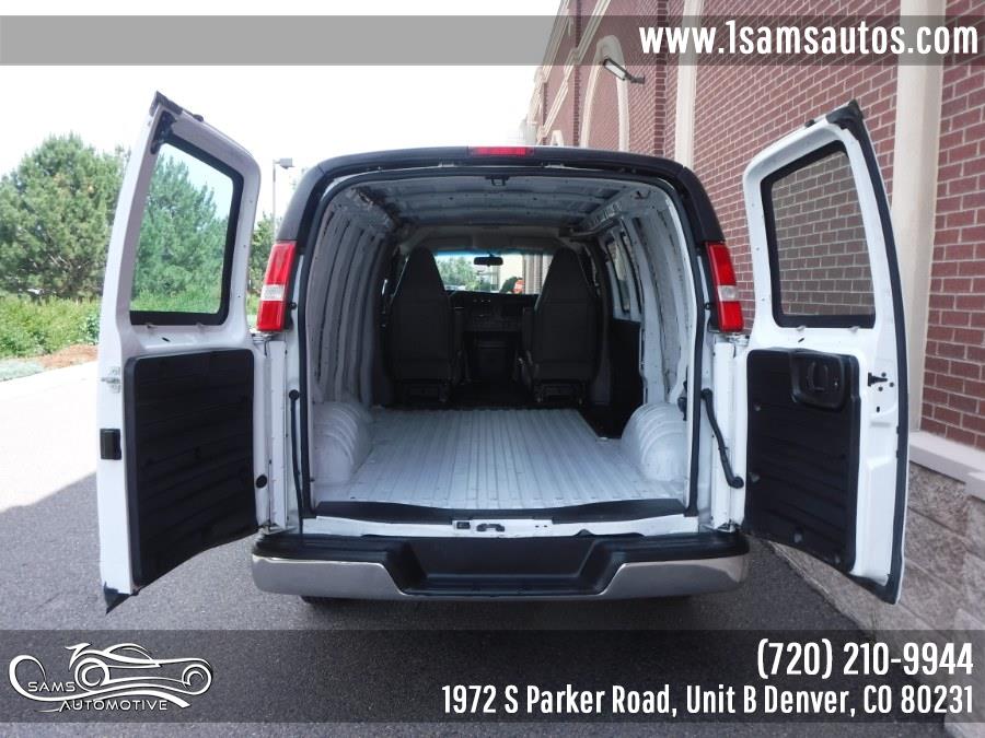 2020 GMC Savana Cargo Van RWD 2500 135", available for sale in Denver, Colorado | Sam's Automotive. Denver, Colorado 2020 GMC Savana Cargo Van RWD 2500 135", available for sale in Denver, Colorado | Sam's Automotive. Denver, Colorado