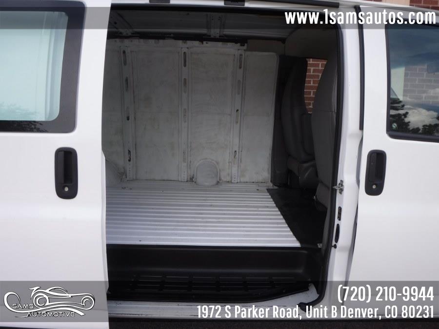 2020 GMC Savana Cargo Van RWD 2500 135", available for sale in Denver, Colorado | Sam's Automotive. Denver, Colorado 2020 GMC Savana Cargo Van RWD 2500 135", available for sale in Denver, Colorado | Sam's Automotive. Denver, Colorado