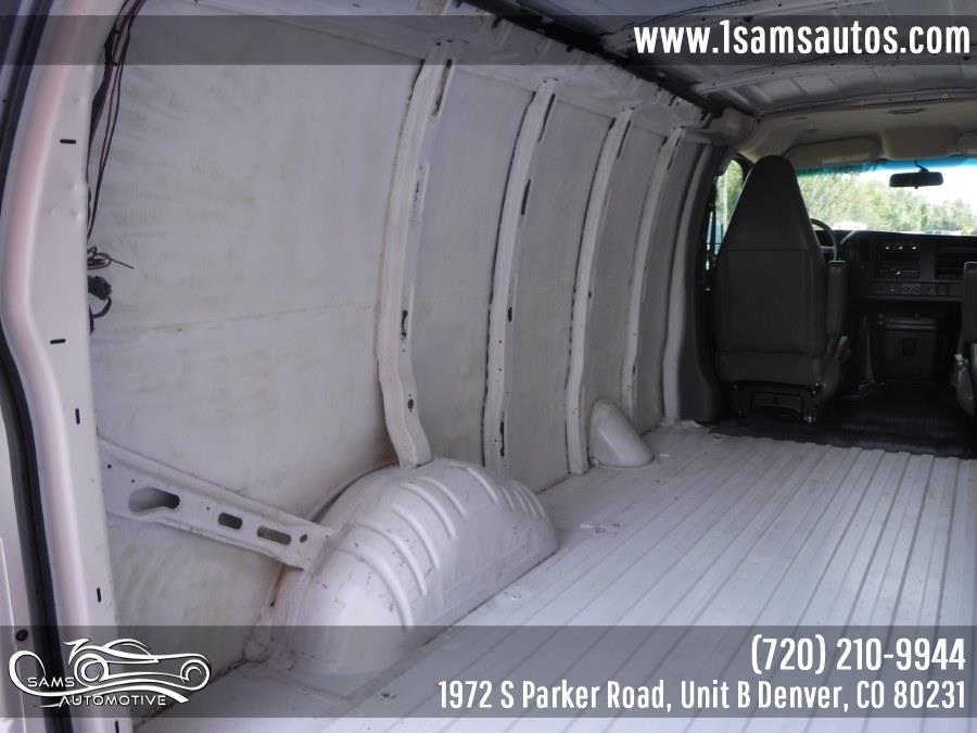 2020 GMC Savana Cargo Van RWD 2500 135", available for sale in Denver, Colorado | Sam's Automotive. Denver, Colorado 2020 GMC Savana Cargo Van RWD 2500 135", available for sale in Denver, Colorado | Sam's Automotive. Denver, Colorado