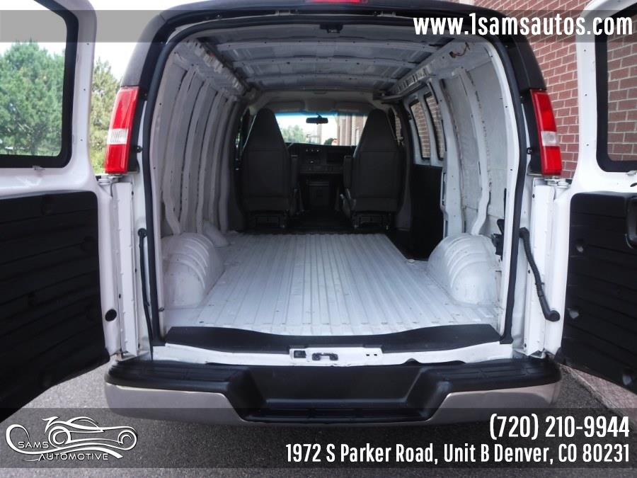 2020 GMC Savana Cargo Van RWD 2500 135", available for sale in Denver, Colorado | Sam's Automotive. Denver, Colorado 2020 GMC Savana Cargo Van RWD 2500 135", available for sale in Denver, Colorado | Sam's Automotive. Denver, Colorado