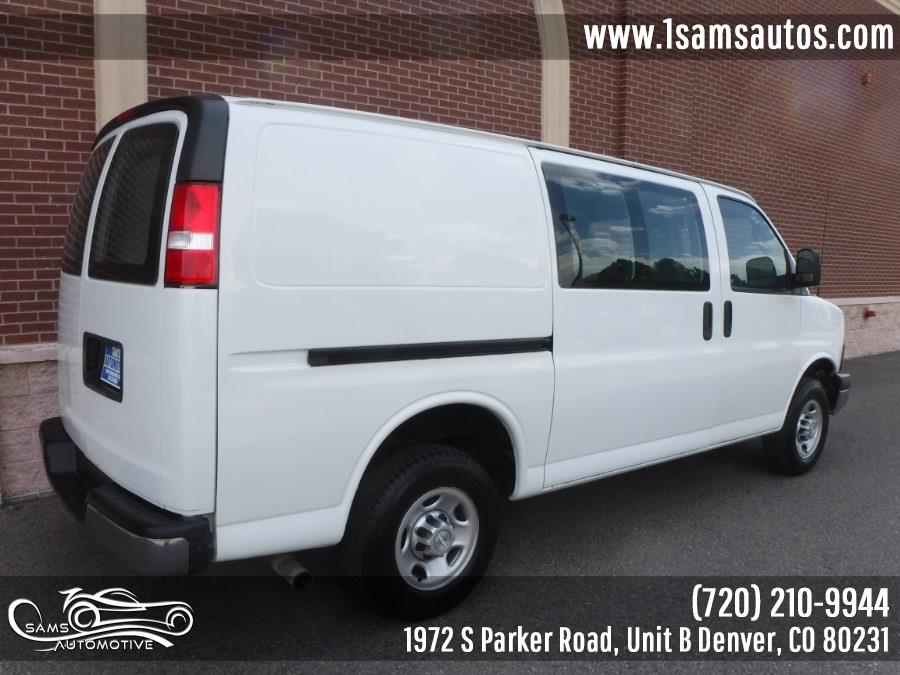 2020 GMC Savana Cargo Van RWD 2500 135", available for sale in Denver, Colorado | Sam's Automotive. Denver, Colorado 2020 GMC Savana Cargo Van RWD 2500 135", available for sale in Denver, Colorado | Sam's Automotive. Denver, Colorado