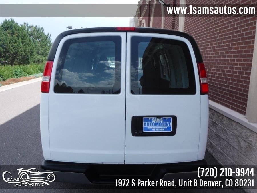 2020 GMC Savana Cargo Van RWD 2500 135", available for sale in Denver, Colorado | Sam's Automotive. Denver, Colorado 2020 GMC Savana Cargo Van RWD 2500 135", available for sale in Denver, Colorado | Sam's Automotive. Denver, Colorado