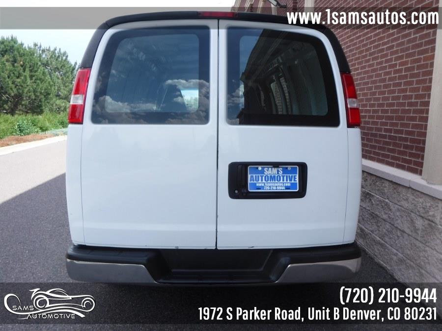 2020 GMC Savana Cargo Van RWD 2500 135", available for sale in Denver, Colorado | Sam's Automotive. Denver, Colorado 2020 GMC Savana Cargo Van RWD 2500 135", available for sale in Denver, Colorado | Sam's Automotive. Denver, Colorado