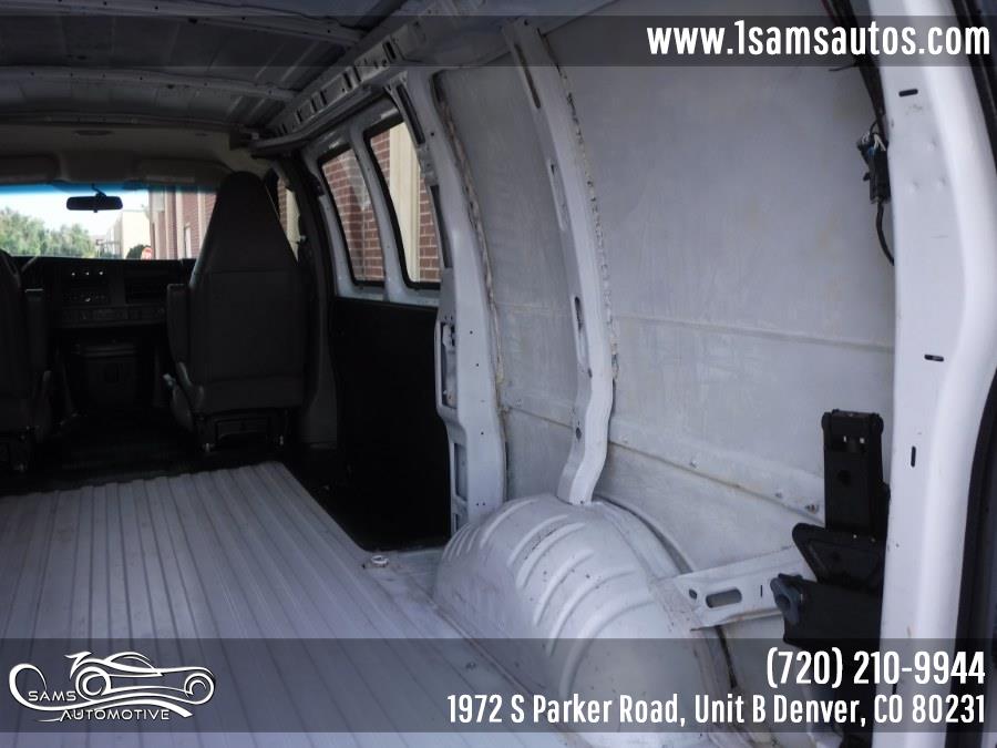 2020 GMC Savana Cargo Van RWD 2500 135", available for sale in Denver, Colorado | Sam's Automotive. Denver, Colorado 2020 GMC Savana Cargo Van RWD 2500 135", available for sale in Denver, Colorado | Sam's Automotive. Denver, Colorado