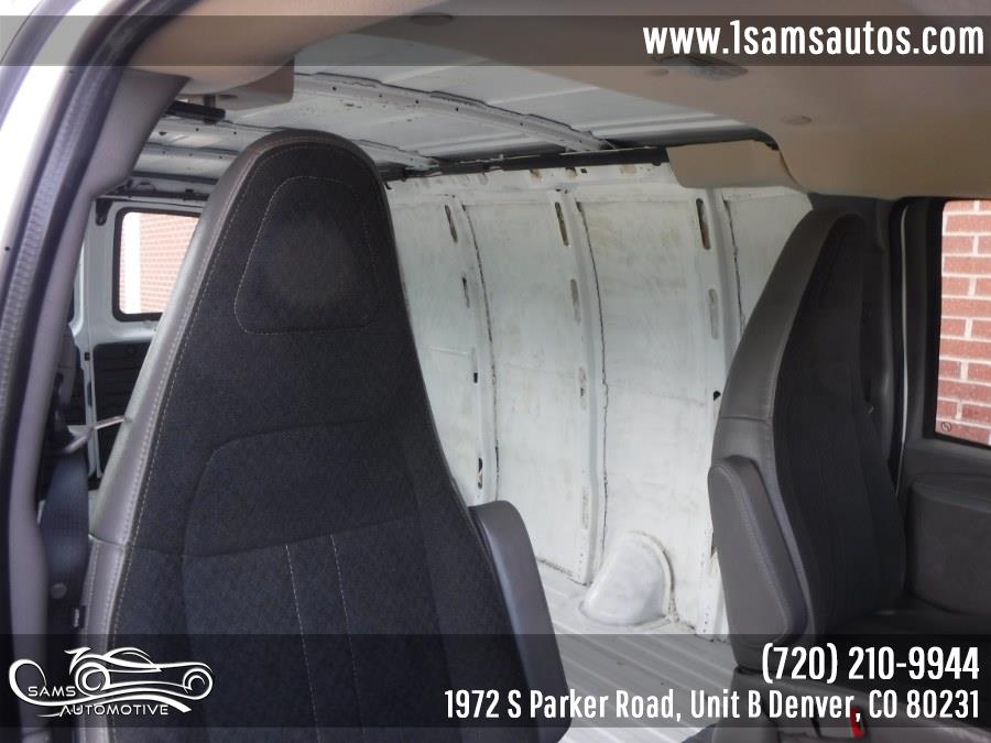 2020 GMC Savana Cargo Van RWD 2500 135", available for sale in Denver, Colorado | Sam's Automotive. Denver, Colorado 2020 GMC Savana Cargo Van RWD 2500 135", available for sale in Denver, Colorado | Sam's Automotive. Denver, Colorado
