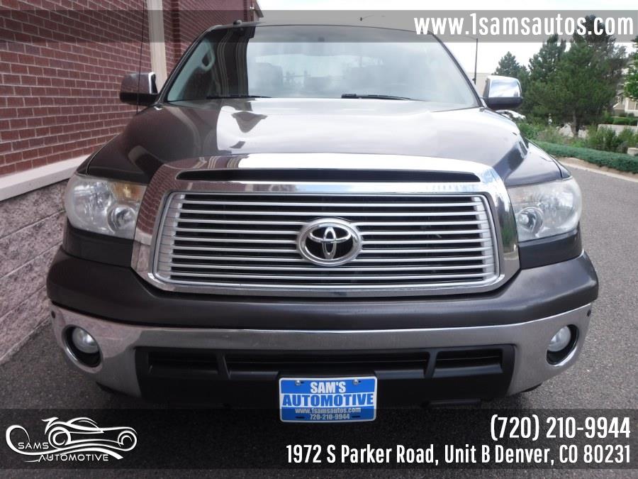 2012 Toyota Tundra 4WD Truck CrewMax 5.7L V8 6-Spd AT LTD (Natl), available for sale in Denver, Colorado | Sam's Automotive. Denver, Colorado 2012 Toyota Tundra 4WD Truck CrewMax 5.7L V8 6-Spd AT LTD (Natl), available for sale in Denver, Colorado | Sam's Automotive. Denver, Colorado