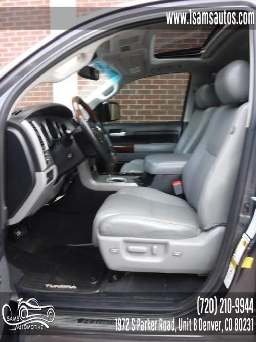 2012 Toyota Tundra 4WD Truck CrewMax 5.7L V8 6-Spd AT LTD (Natl), available for sale in Denver, Colorado | Sam's Automotive. Denver, Colorado 2012 Toyota Tundra 4WD Truck CrewMax 5.7L V8 6-Spd AT LTD (Natl), available for sale in Denver, Colorado | Sam's Automotive. Denver, Colorado