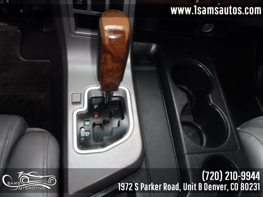 2012 Toyota Tundra 4WD Truck CrewMax 5.7L V8 6-Spd AT LTD (Natl), available for sale in Denver, Colorado | Sam's Automotive. Denver, Colorado 2012 Toyota Tundra 4WD Truck CrewMax 5.7L V8 6-Spd AT LTD (Natl), available for sale in Denver, Colorado | Sam's Automotive. Denver, Colorado