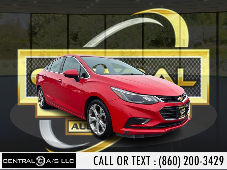 2016 Chevrolet Cruze 4dr Sdn Auto Premier, available for sale in East Windsor, Connecticut | Central A/S LLC. East Windsor, Connecticut 2016 Chevrolet Cruze 4dr Sdn Auto Premier, available for sale in East Windsor, Connecticut | Central A/S LLC. East Windsor, Connecticut