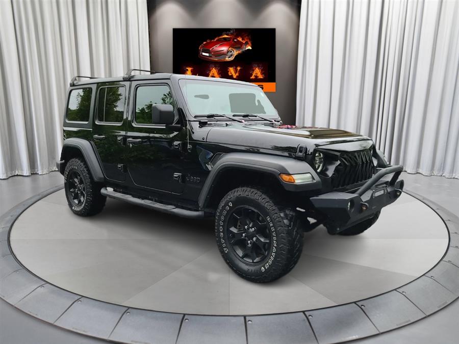 2021 Jeep Wrangler Unlimited Willys 4x4, available for sale in Canton, Connecticut | Lava Motors. Canton, Connecticut 2021 Jeep Wrangler Unlimited Willys 4x4, available for sale in Canton, Connecticut | Lava Motors. Canton, Connecticut