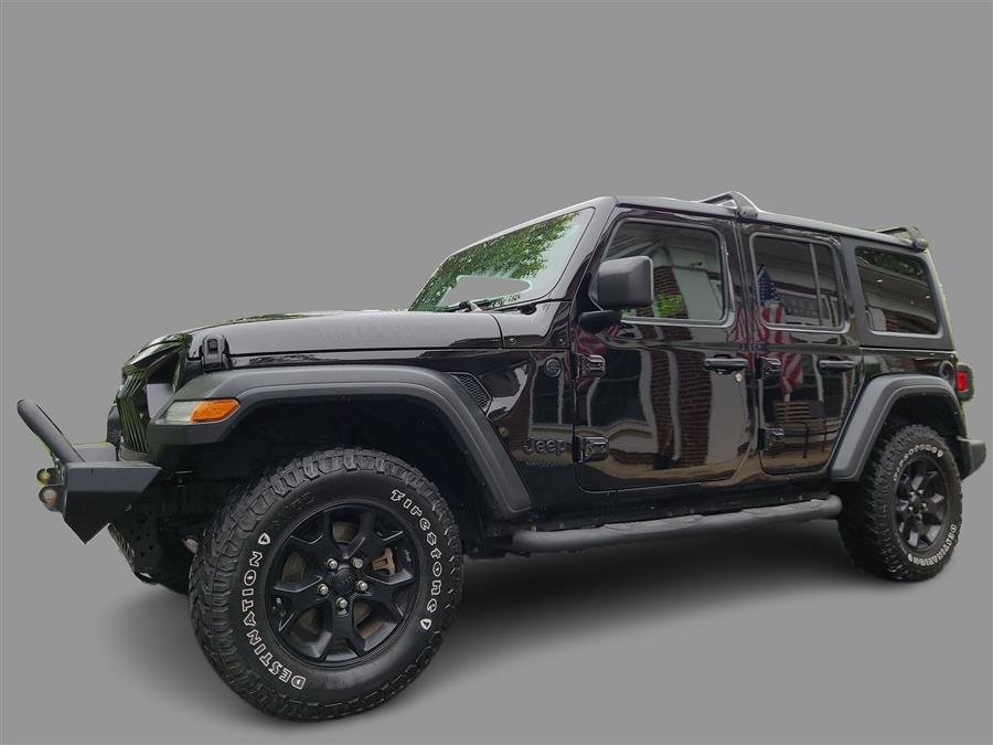 2021 Jeep Wrangler Unlimited Willys 4x4, available for sale in Canton, Connecticut | Lava Motors. Canton, Connecticut 2021 Jeep Wrangler Unlimited Willys 4x4, available for sale in Canton, Connecticut | Lava Motors. Canton, Connecticut