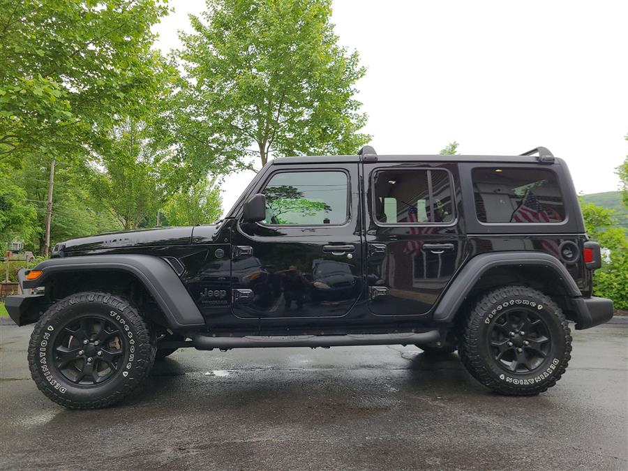 2021 Jeep Wrangler Unlimited Willys 4x4, available for sale in Canton, Connecticut | Lava Motors. Canton, Connecticut 2021 Jeep Wrangler Unlimited Willys 4x4, available for sale in Canton, Connecticut | Lava Motors. Canton, Connecticut