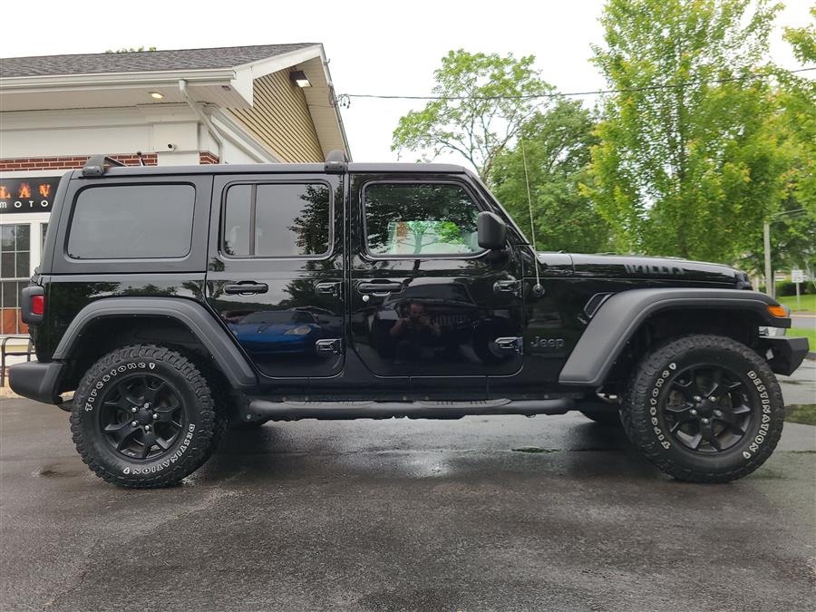 2021 Jeep Wrangler Unlimited Willys 4x4, available for sale in Canton, Connecticut | Lava Motors. Canton, Connecticut 2021 Jeep Wrangler Unlimited Willys 4x4, available for sale in Canton, Connecticut | Lava Motors. Canton, Connecticut