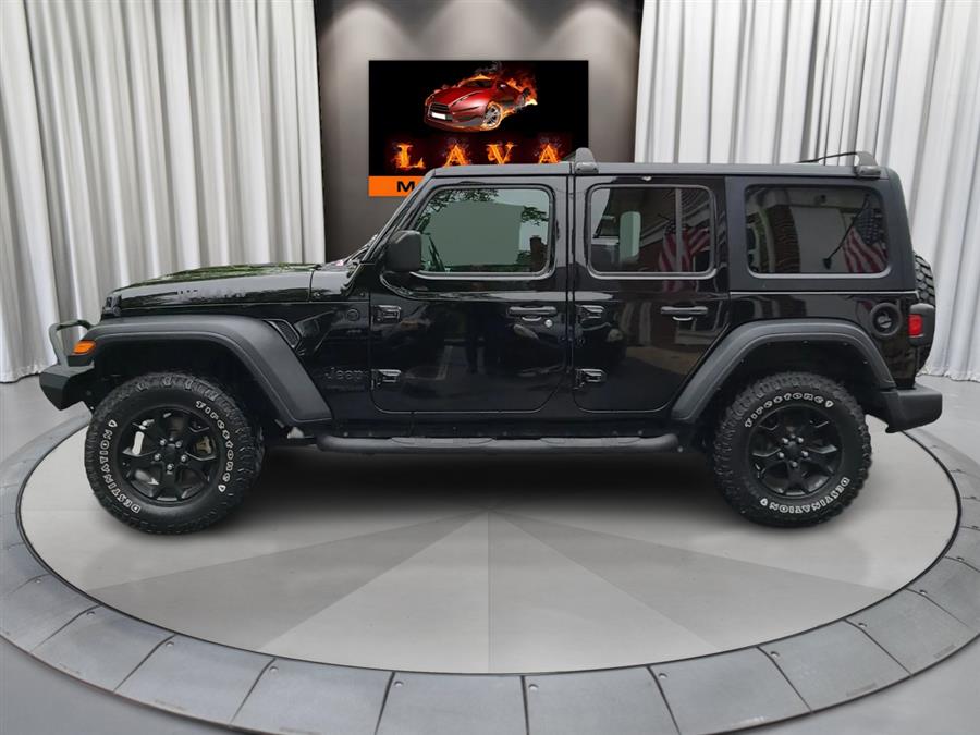 2021 Jeep Wrangler Unlimited Willys 4x4, available for sale in Canton, Connecticut | Lava Motors. Canton, Connecticut 2021 Jeep Wrangler Unlimited Willys 4x4, available for sale in Canton, Connecticut | Lava Motors. Canton, Connecticut