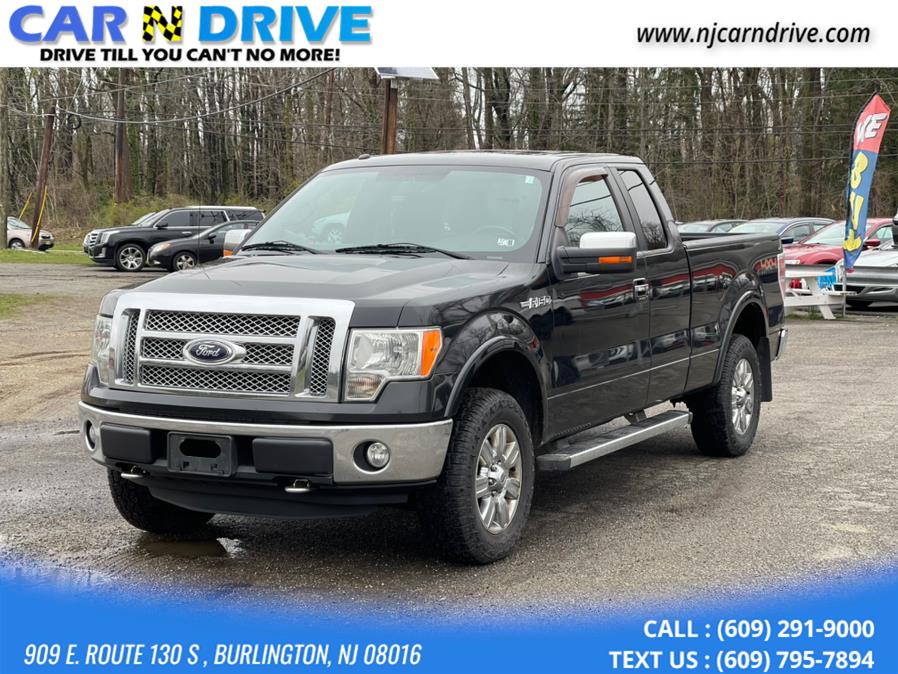 2012 Ford F-150 Lariat SuperCab 6.5-ft. Bed 4WD, available for sale in Bordentown, New Jersey | Car N Drive. Bordentown, New Jersey