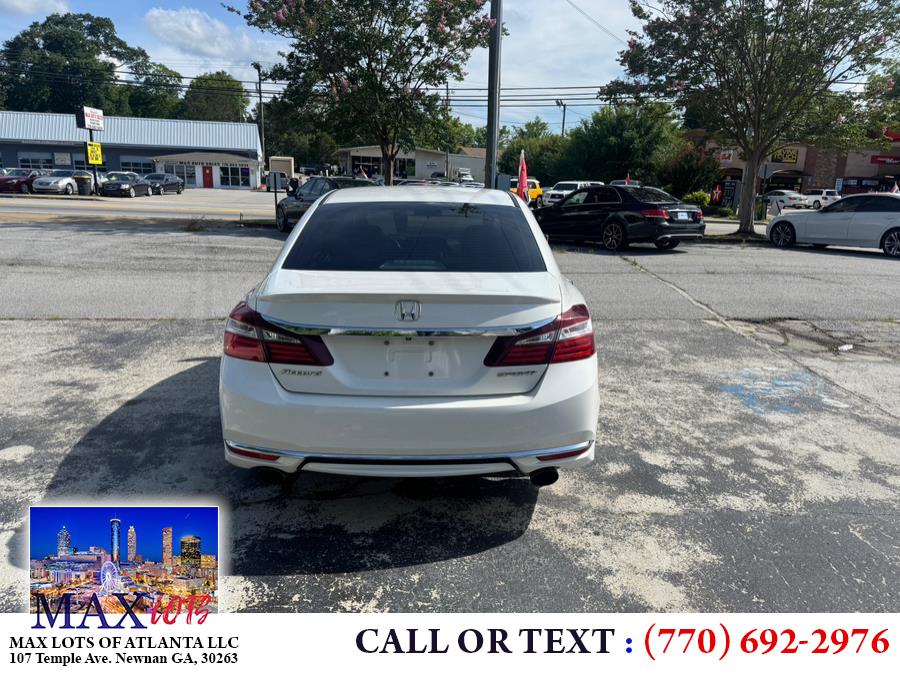 2016 Honda Accord Sedan 4dr I4 CVT Sport, available for sale in Newnan, Georgia | Max Lots of Atlanta LLC. Newnan, Georgia 2016 Honda Accord Sedan 4dr I4 CVT Sport, available for sale in Newnan, Georgia | Max Lots of Atlanta LLC. Newnan, Georgia